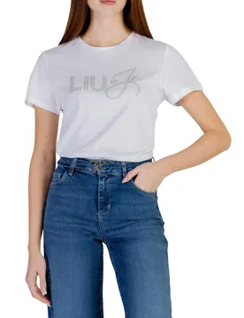 Liu Jo Damen T-Shirt Weiß 505260