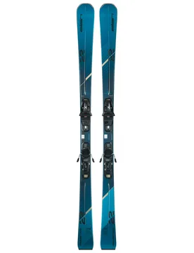 Ski Set inkl. Bdg. Pack skis de piste Primetime 22 Blue + Sx El 10.0 2026 aus Holz Größe 165 cm Blau - Elan - FashionsVida