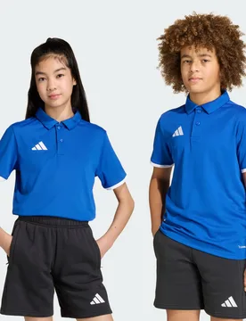 Polo Entrada26 9-10A Royal Blue / White - Adidas - FashionsVida