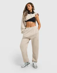 Womens Studio Fleece Oversized Joggers - Marrone, marrone marrone Donna taglia M