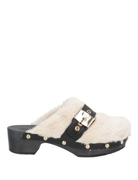 Mules & Clogs Damen Elfenbein 36,37,38,40,41 Damen