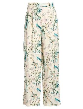 Pantalones Mujer Hueso 38 Mujer