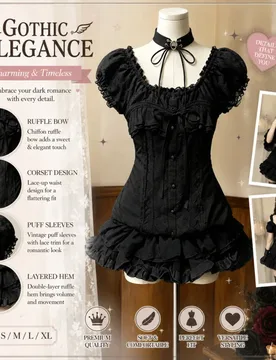 Punk Y2K Dark Angel Japanese Style Crop Top Mini Skirt Two Piece Set Sweet Girl Summer Tee A-line Dresses Outfit Girl Gift New - Aliexpress - FashionsVida