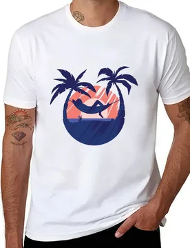 Tshirt man between cotton t Relax T-Shirt palm the in shirts sunset 100% trees for men casual - Aliexpress - FashionsVida
