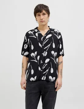 Jack & Jones - Camisa de hombre cuello resort estampada - jack & jones - FashionsVida