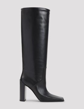 Azzedine Alaïa Square Knee Boots in Calfskin