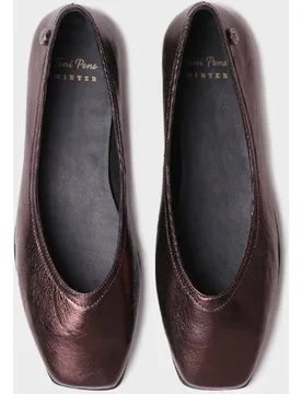 Bailarinas planas de piel de mujer - Toni Pons - FashionsVida
