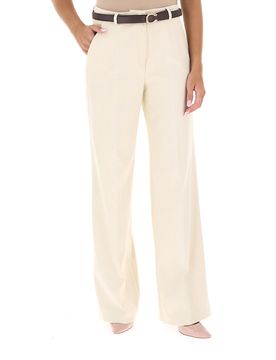 Pantalone wide leg CHAMPAGNE 42
