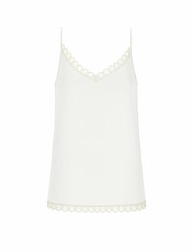 Top - Camisole POETRY TEMPTATION champagner creme M damen