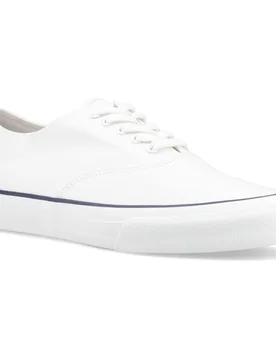 Cvo Reissue Textile Mens White Trainers - Size Uk 10 - Sperry - FashionsVida