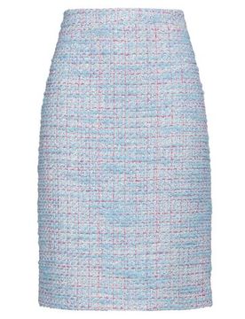 Midi-Rock Damen Azurblau 34 Damen