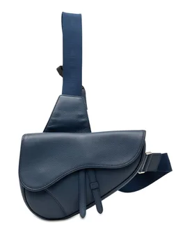 Grained Calfskin Saddle Crossbody - Dior - FashionsVida