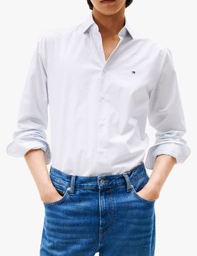 Chemise rayée en coton