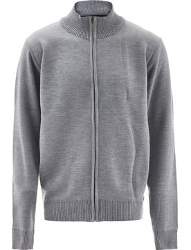 Colina Cárdigan gris moteado