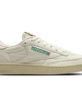 Club C Uomo - Sneakers Bianco - Taglia 40 - Cuoio, Sintetico 40 - Reebok - FashionsVida