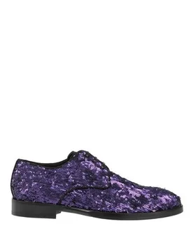 Dolce&Gabbana Zapatos de cordones Hombre Morado 39 Hombre - Dolce & Gabbana - FashionsVida