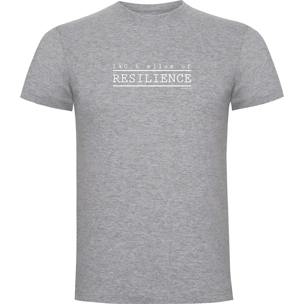 Maglietta A Maniche Corte Resilience Heather Grey 3XL - Kruskis - FashionsVida