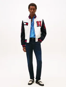 Pantalón vaquero de caballero liso con fit slim Bleecker - Tommy Hilfiger - FashionsVida