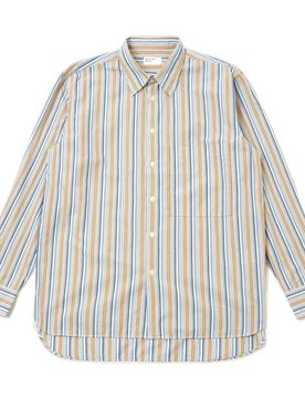 Camivcia square pocket shirt pop multi stripe - multi