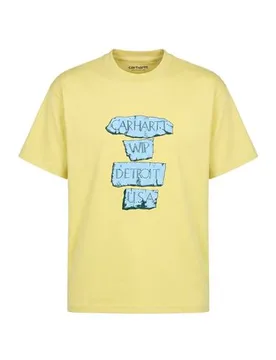 Camiseta Hombre Amarillo L,M,S Hombre - Carhartt - FashionsVida