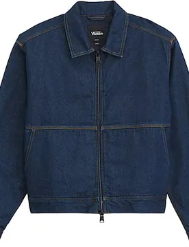 Blouson en coton - LX Denim Station Jacket Dark Indigo en Coton - Taille L - Navy - Vans - FashionsVida