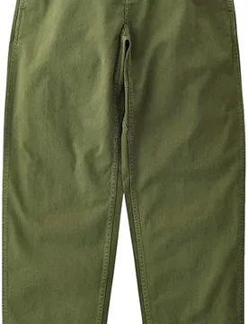 Pantalon en coton biologique - Pant Olive en Coton - Taille M - Kaki - Gramicci - FashionsVida