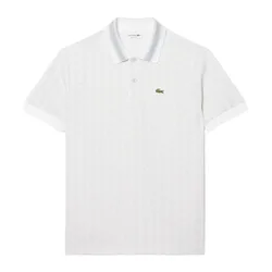 Polo Monogramm Gris / Blanc L Herren