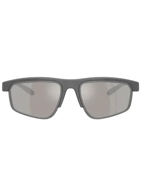 Lunettes De Soleil 0q74003 Matte Dark Antracite Light Grey Mirror Silver/CAT3 Homme