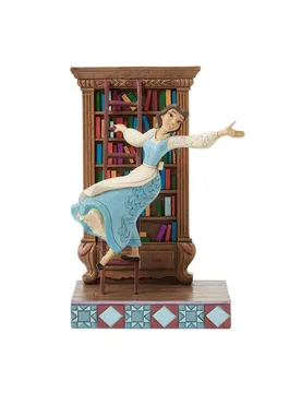 Beauty and the Beast - Disney Sammelfiguren - Belle - A World of Books - multicolor - Lizenzierter Fanartikel - None - unisex - Die Schöne und das Biest - FashionsVida