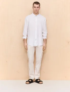 Pantalón de algodón multibolsillos slim de hombre - Easy Wear - FashionsVida
