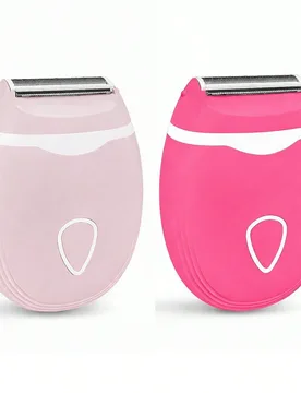 Afeitadora eléctrica para mujeres - Cabezal desmontable, recortadora portátil para el área del bikini, las piernas, las axilas y el arreglo del vel - Shein - FashionsVida