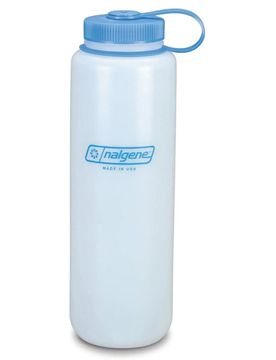 Trinkflasche Weithals HDPE 1.5 L weiß Default Title adult