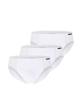 SCHIESSER Braga 'Supermini' blanco