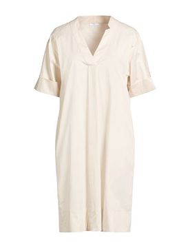 Minivestido Mujer Beige 38 Mujer