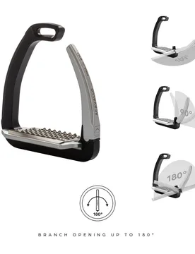 Steigbügel REL-X 180° aluminium - Acavallo - FashionsVida