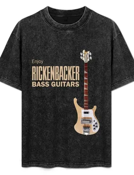 Enjoy Rickenbacker Bass Guitars T-Shirt T-Shirt plus sizes for a boy Anime t-shirt new edition t shirts for men cotton - Aliexpress - FashionsVida