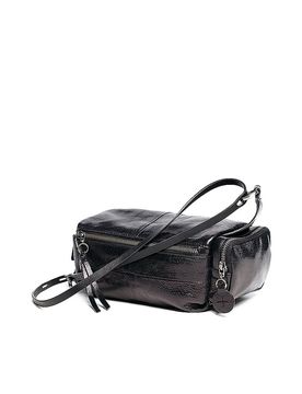 Ledertasche - Schultertasche ROXIE Ed.1 schwarz damen