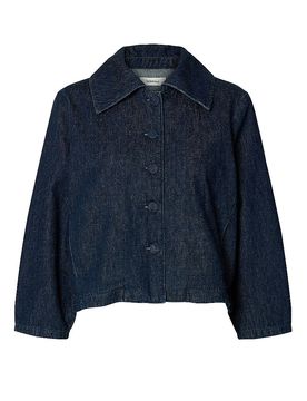 Jeansjacke SLFRELAXED HANNY dunkelblau 38 damen