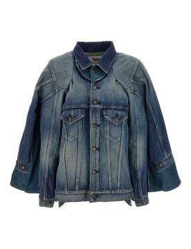 X giacca in denim levis