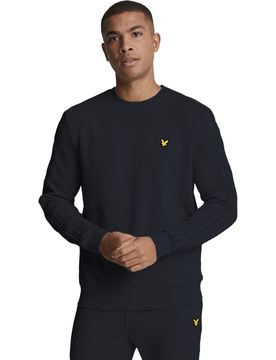 Lyle Pullover Tape Crew Neck, navy l