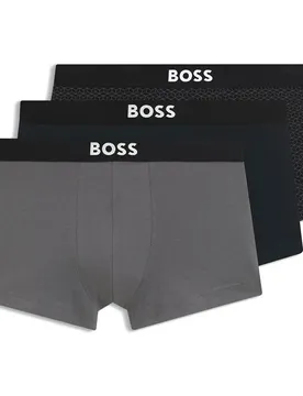Boxers One D 10267408 01 3 Unités Open Grey M
