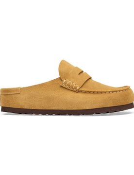 Para mujer. 1033127 Mocasines de Piel Naples Wrapped (Ajuste Estrecho) (36), Plano, Ante, Ninguno, Casual