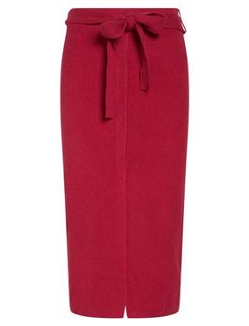Falda midi Mujer Ladrillo 34,36,38,40 Mujer