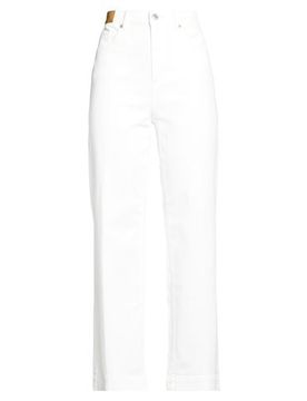 Pantalones vaqueros Mujer Blanco 26W-30L,27W-30L Mujer