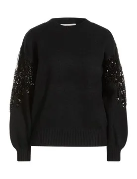 Pullover Damen Schwarz ONESIZE Damen - HAVEONE - FashionsVida