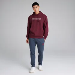 Manchester United x SZNL Overhead Hoodie Red L