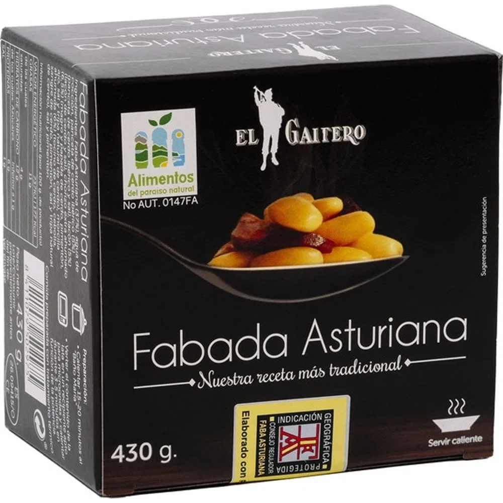 Fabada asturiana Gourmet - EL GAITERO - FashionsVida