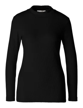 Damen-Pullover, gerippt schwarz S Damen - walzvital - FashionsVida