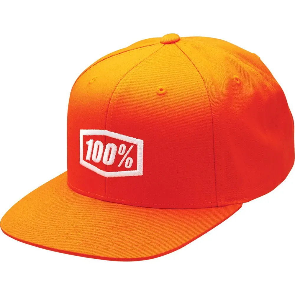 Cappellino Snapback Icon Orange - 100percent - FashionsVida