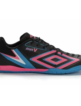 Chaussures De Futsal Sala V Futsal Black / Pink Glo / Atomic Blue / White EU 46 Homme - Umbro - FashionsVida